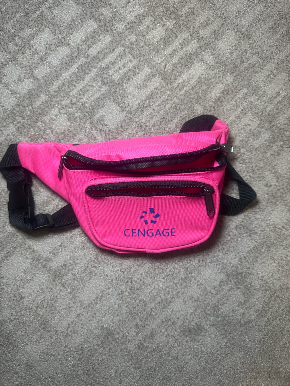 Cengage Neon Pink Fanny Pack Waist Bag
